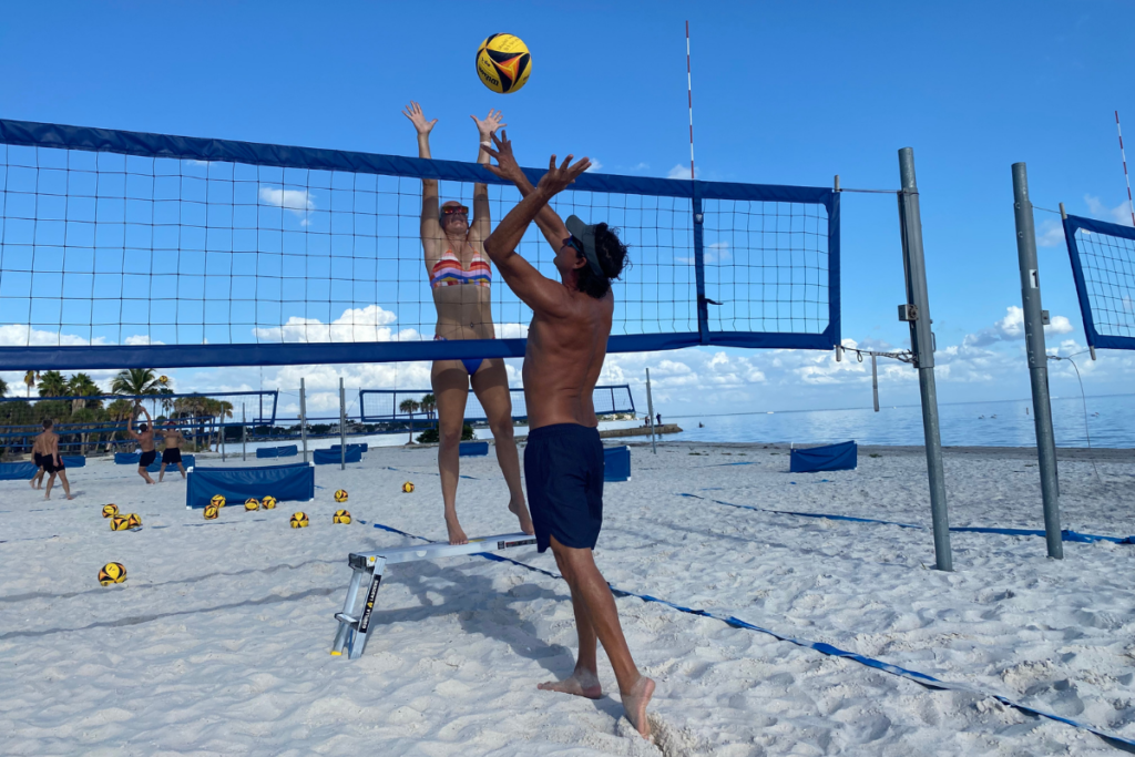 private beach volleyball lessons st petersburg florida volleyball solutions